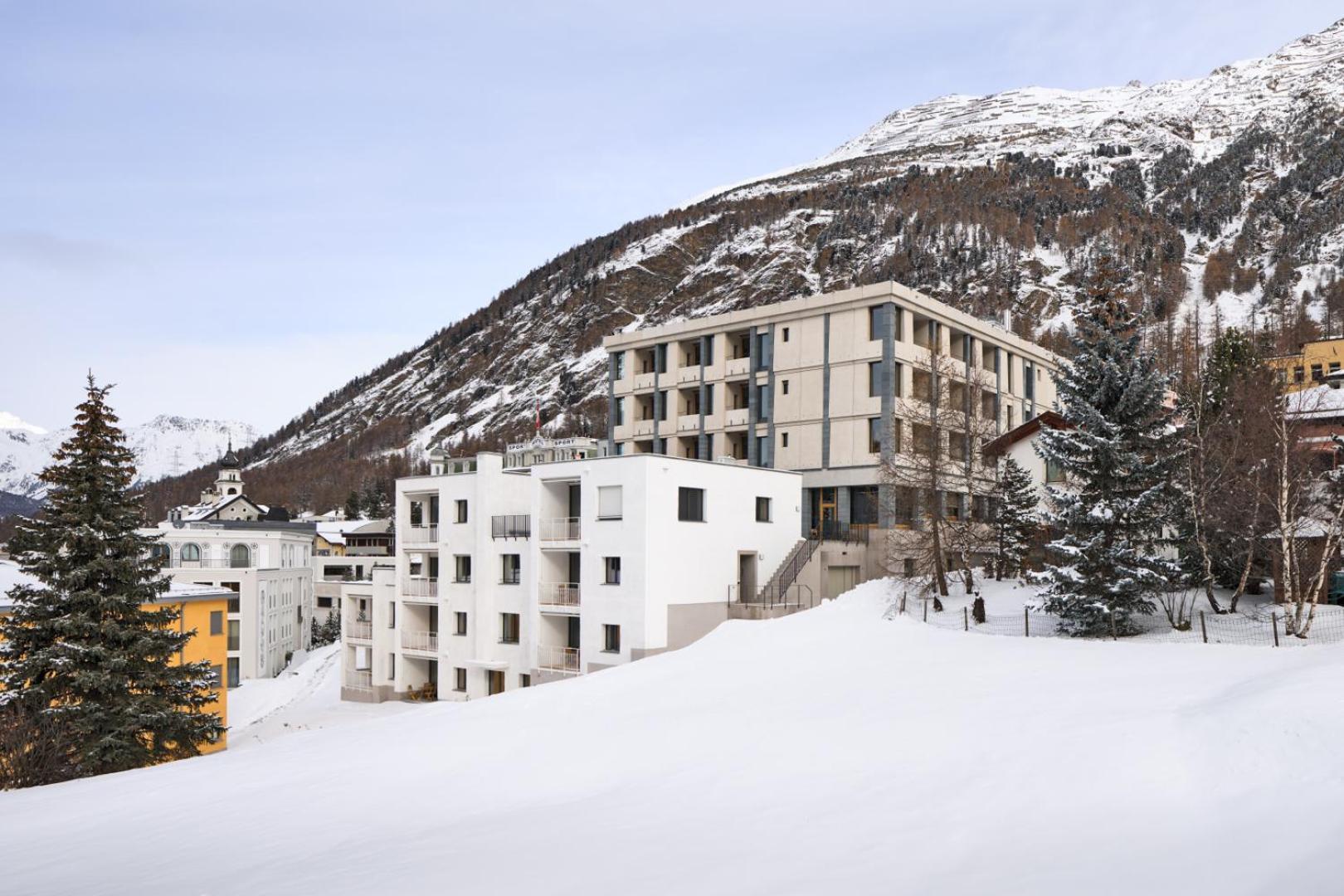 Hotel Maistra 160 Pontresina Ngoại thất bức ảnh